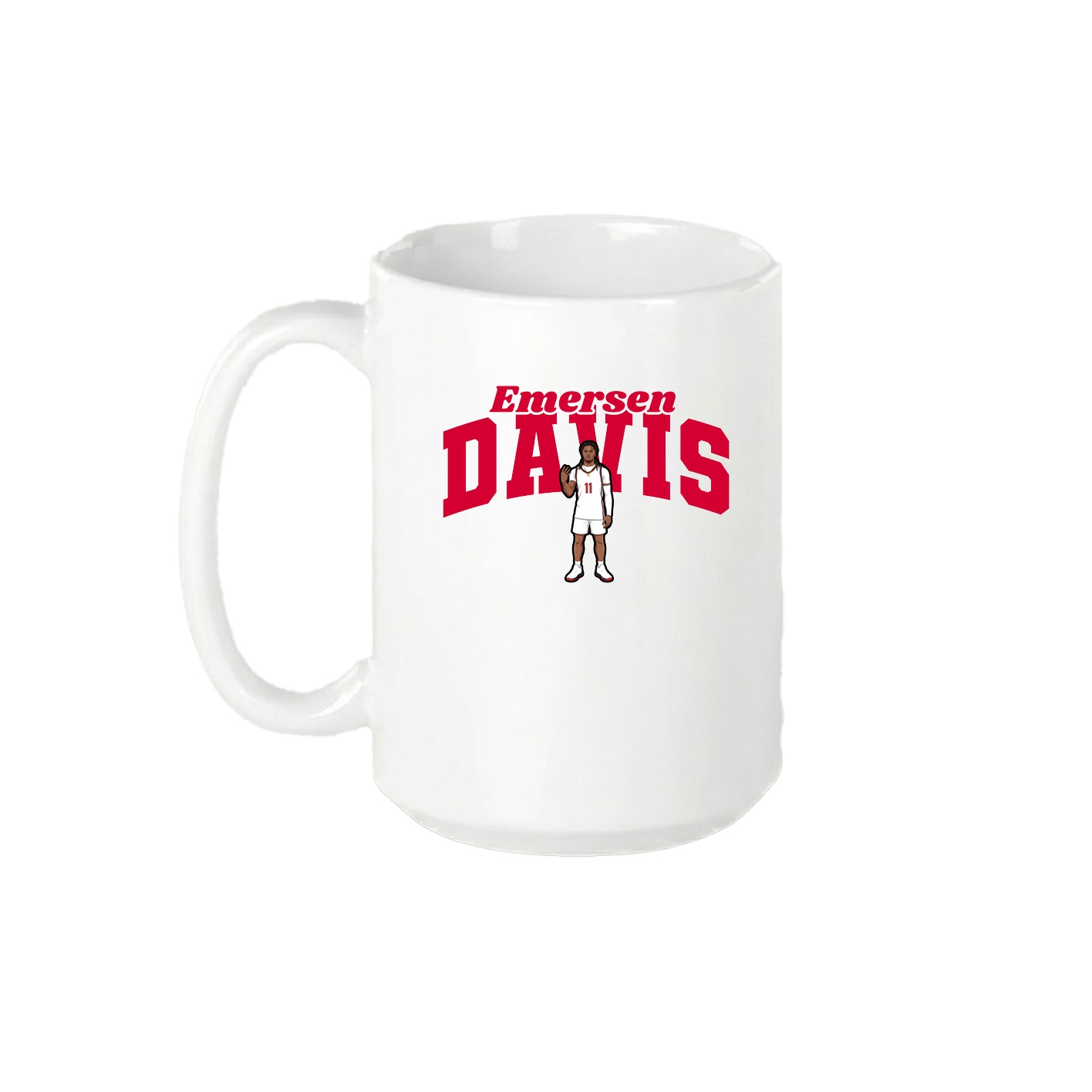 15oz Coffee Mug — Signature Arch in White