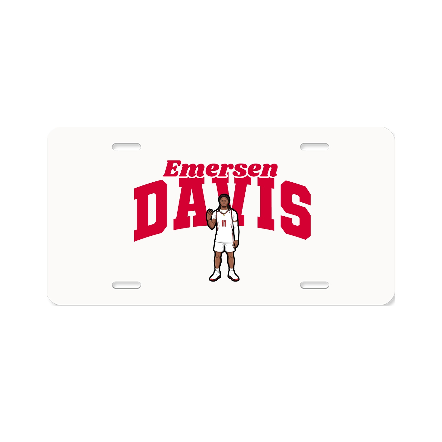 License Plate — Signature Arch in Classic
