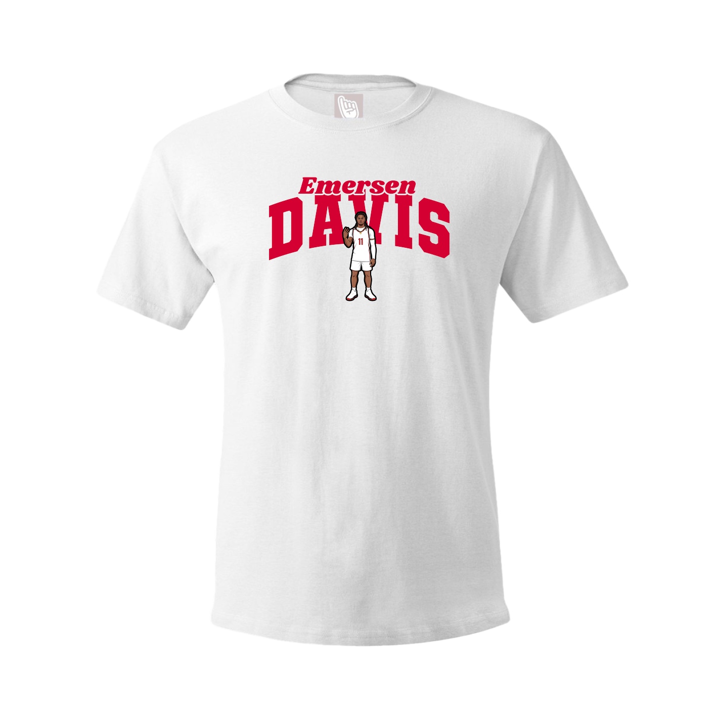 Youth Tee — Signature Arch in White