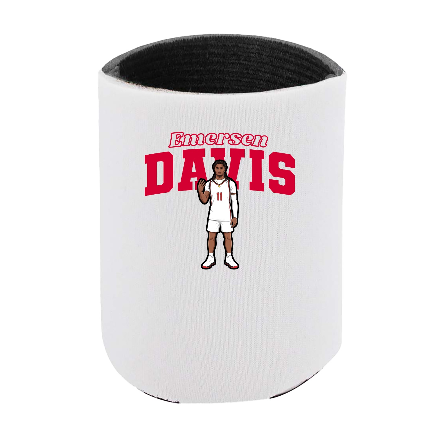 Can Holder — Name Arch in White