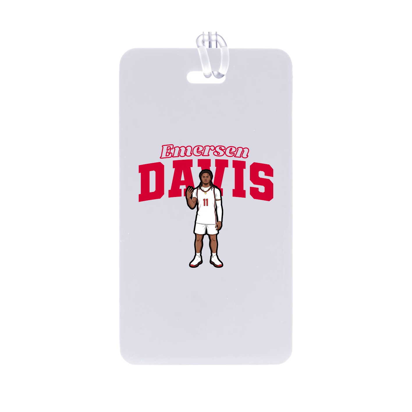 Bag Tag — Name Arch in Classic