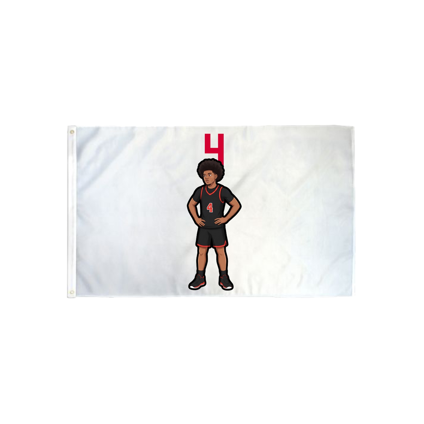3x5 Flag — Number Top in Classic
