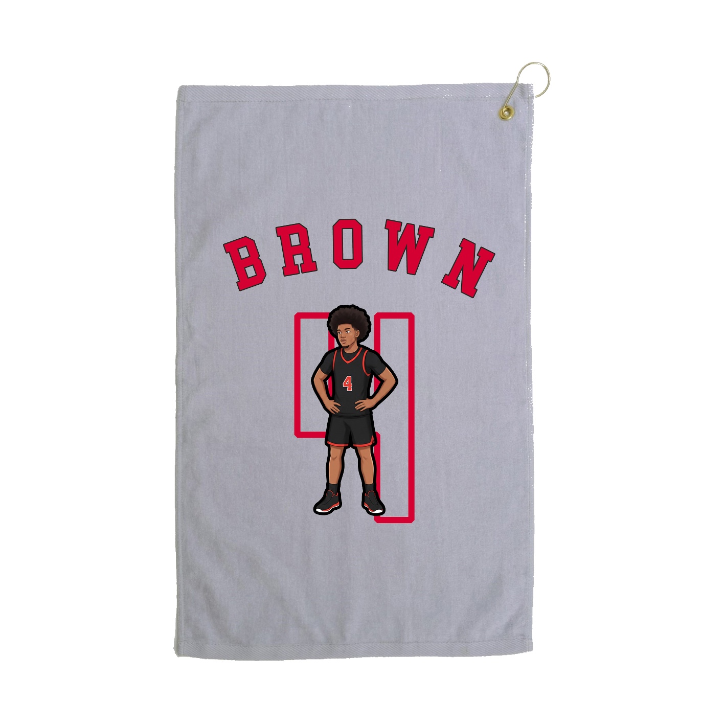 Golf Towel — Shirsey Arch in Grey