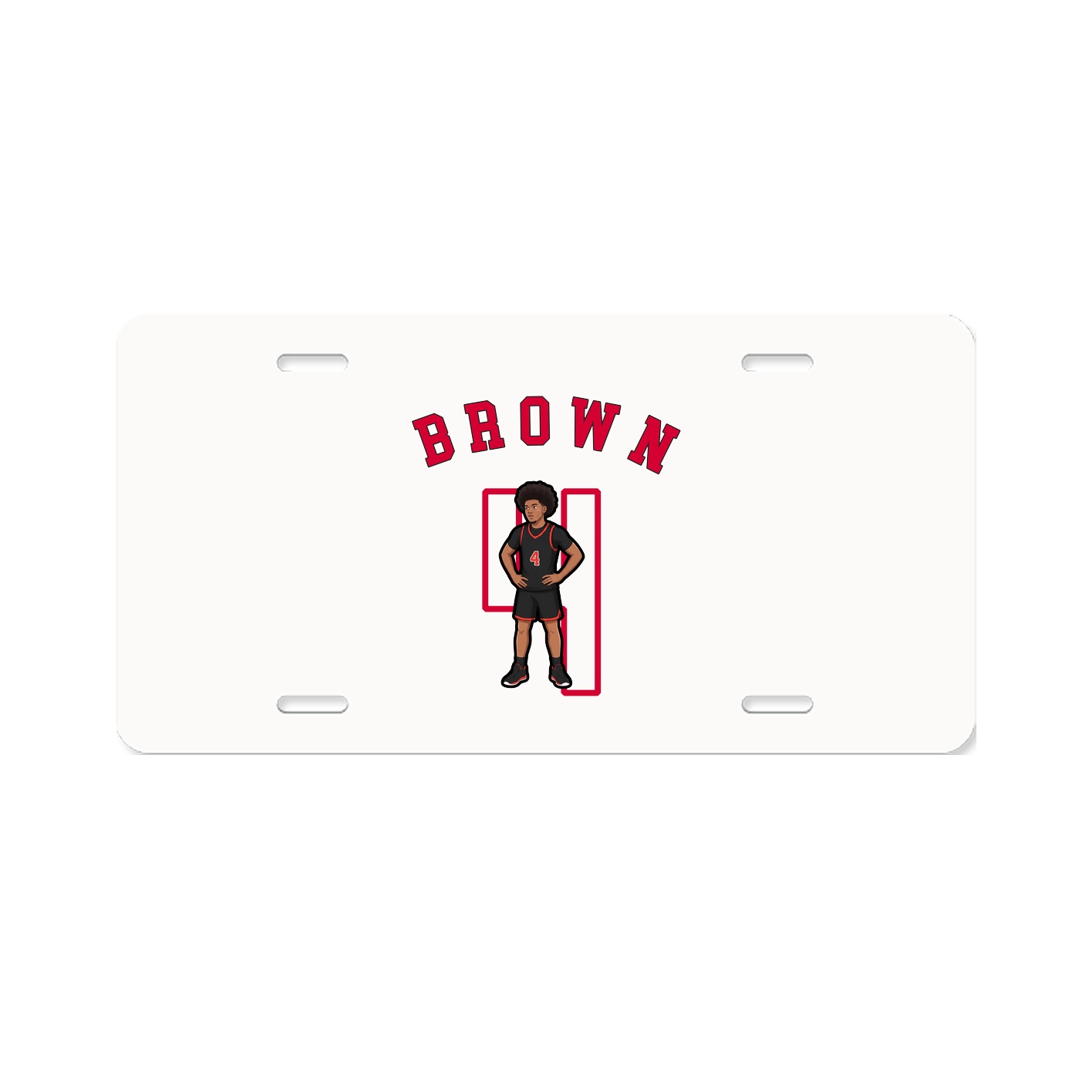 License Plate — Shirsey Arch in Classic
