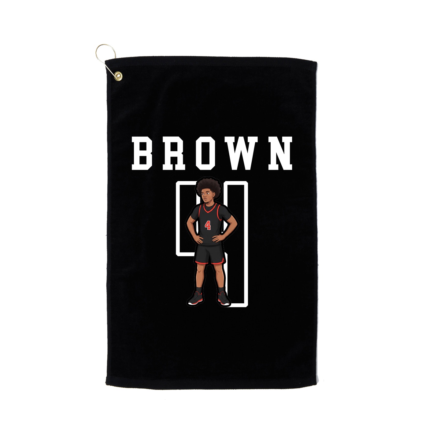 Golf Towel — Shirsey in Black