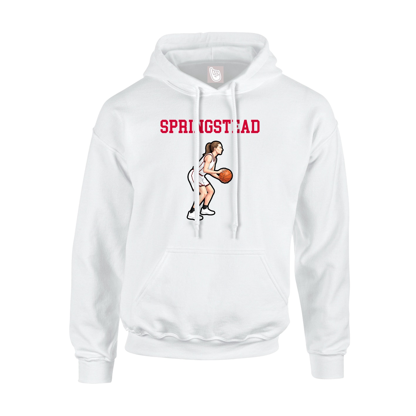 Youth Hoodie — Shirsey in White
