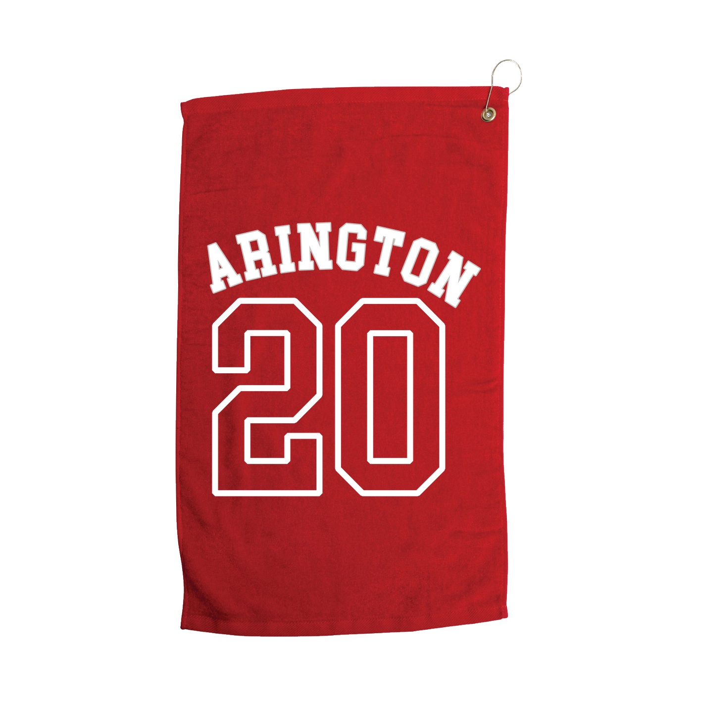 Golf Towel — Shirsey Arch in Red