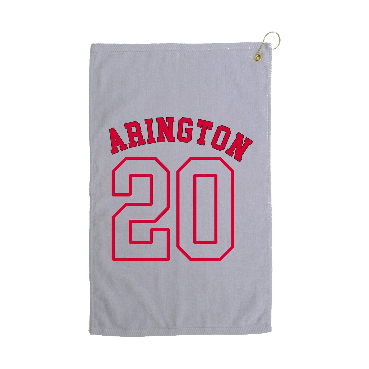 Golf Towel — Shirsey Arch in Grey