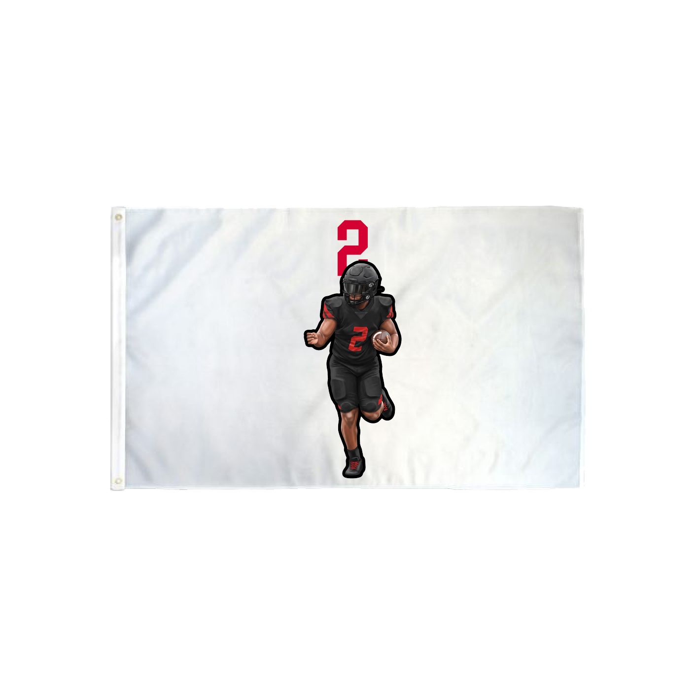 3x5 Flag — Number Top in Classic
