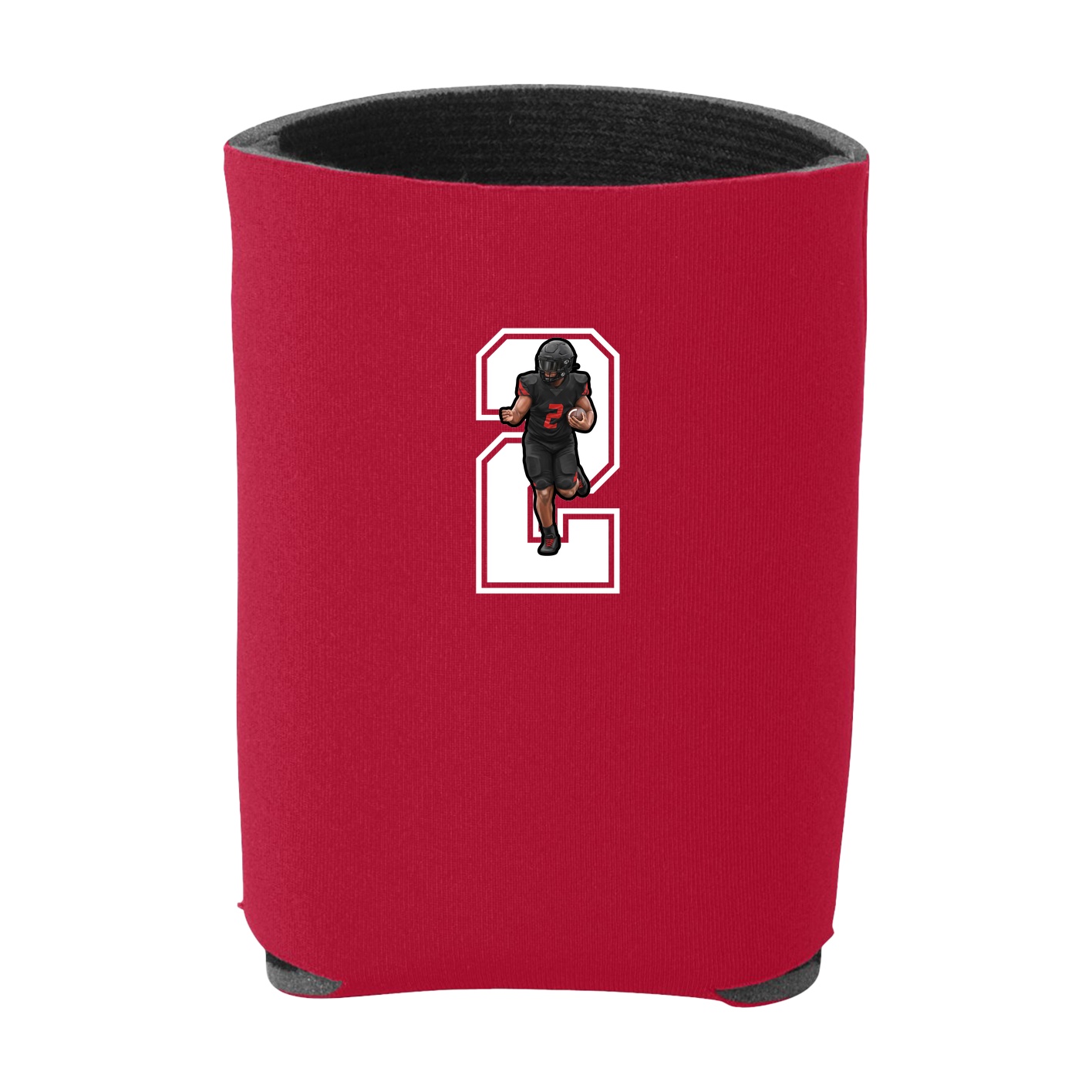 Can Holder — Number in Red