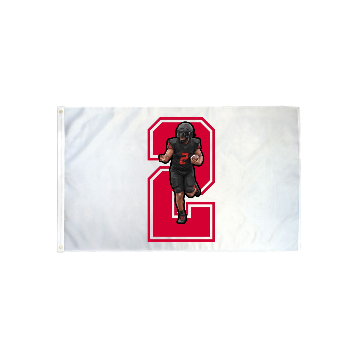 3x5 Flag — Number in Classic