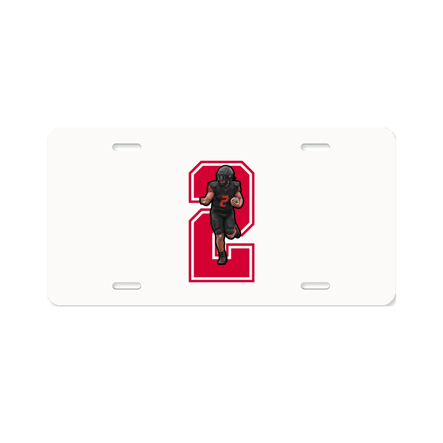 License Plate — Number in Classic