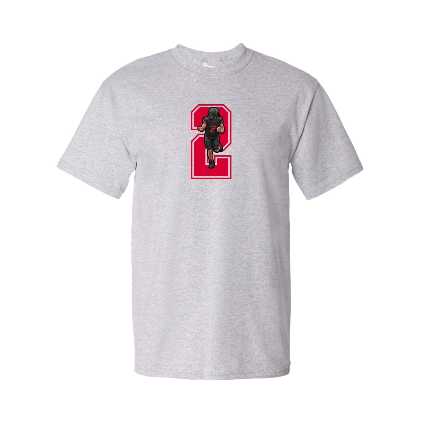Tee — Number in Grey