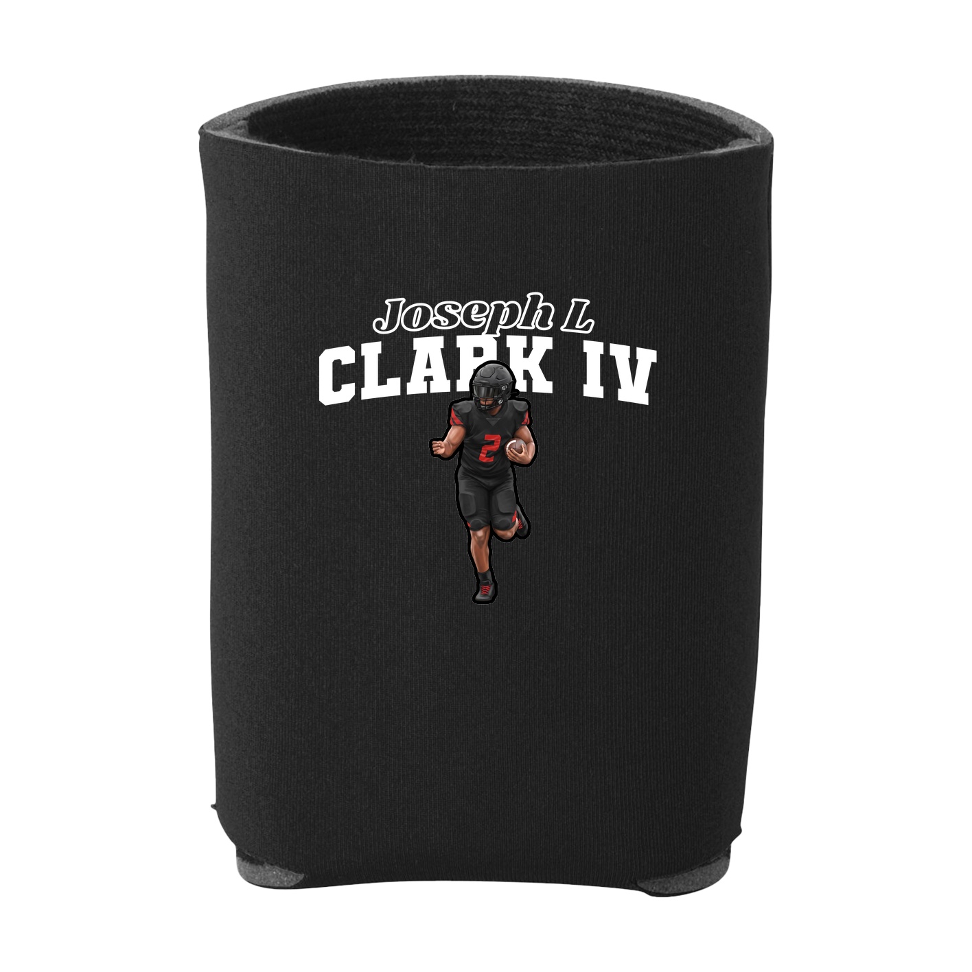 Can Holder — Name Arch in Black