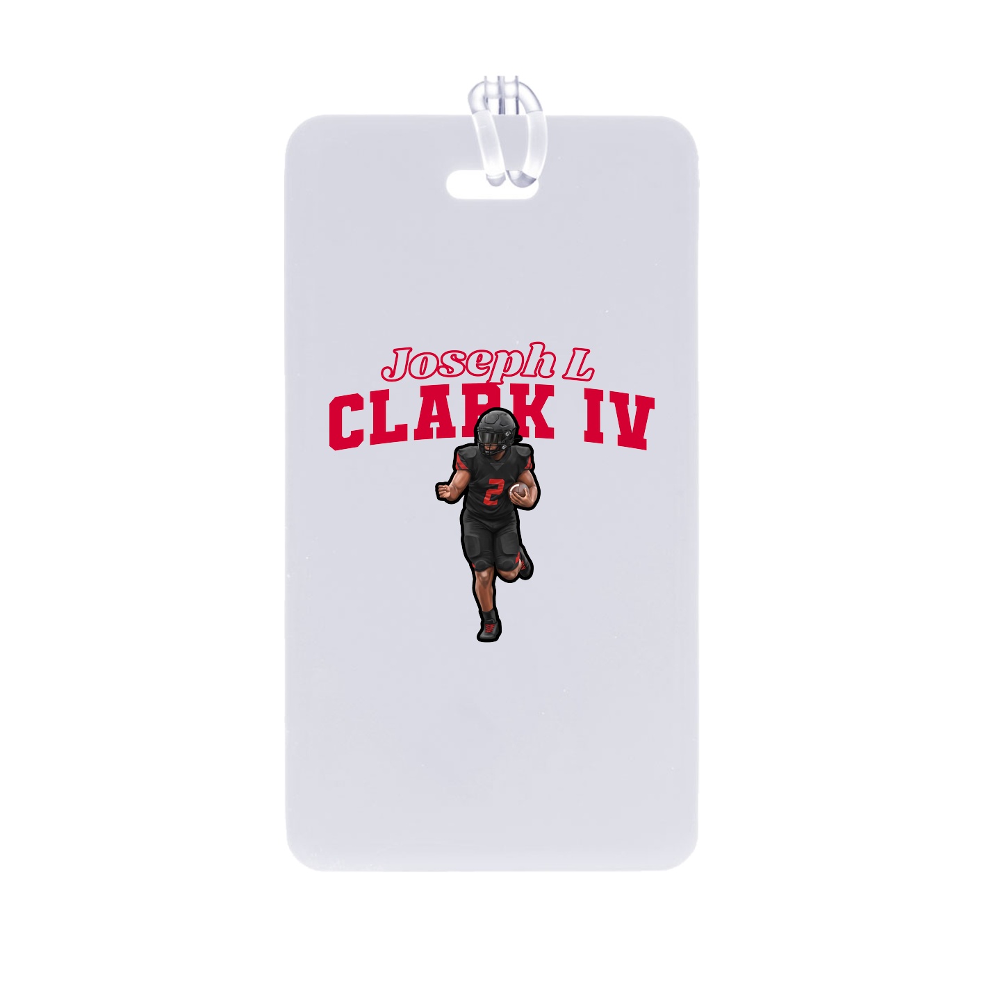 Bag Tag — Name Arch in Classic