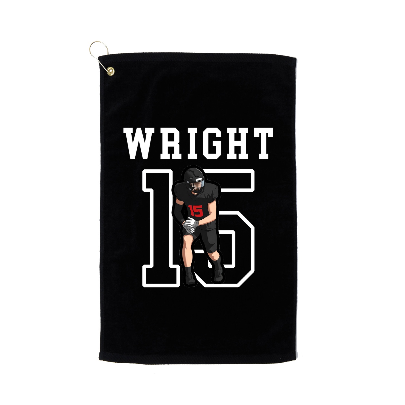 Golf Towel — Shirsey in Black