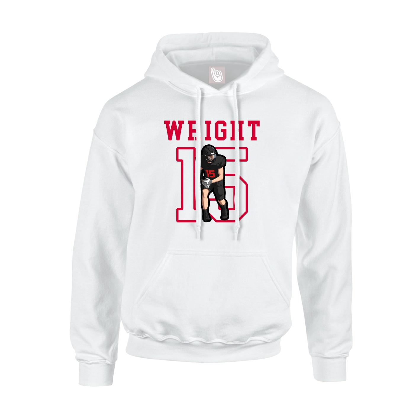 Youth Hoodie — Shirsey in White