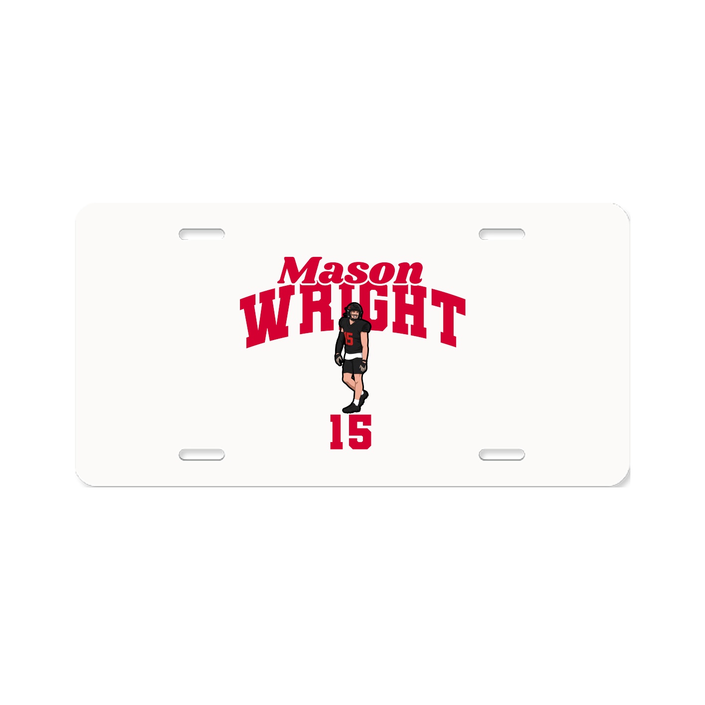 License Plate — Signature Arch in Classic