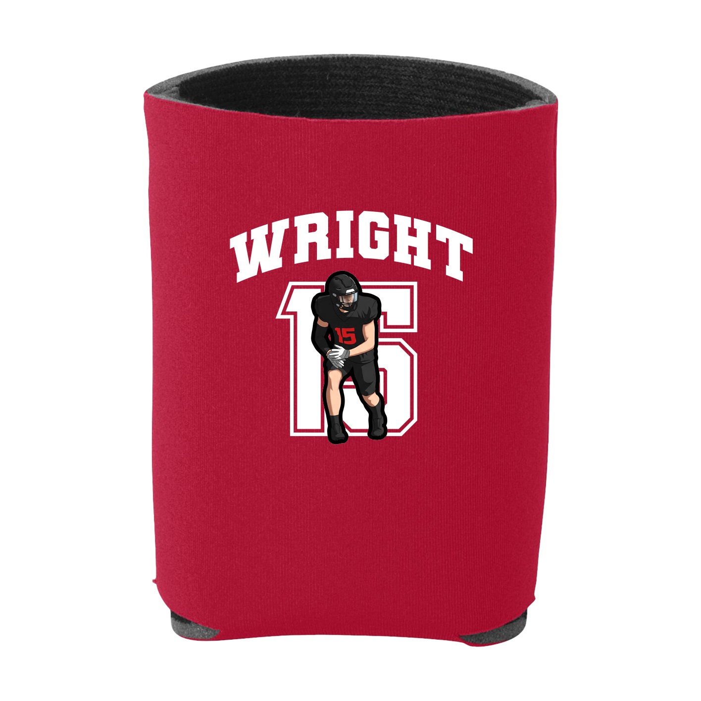 Can Holder — Number in Red
