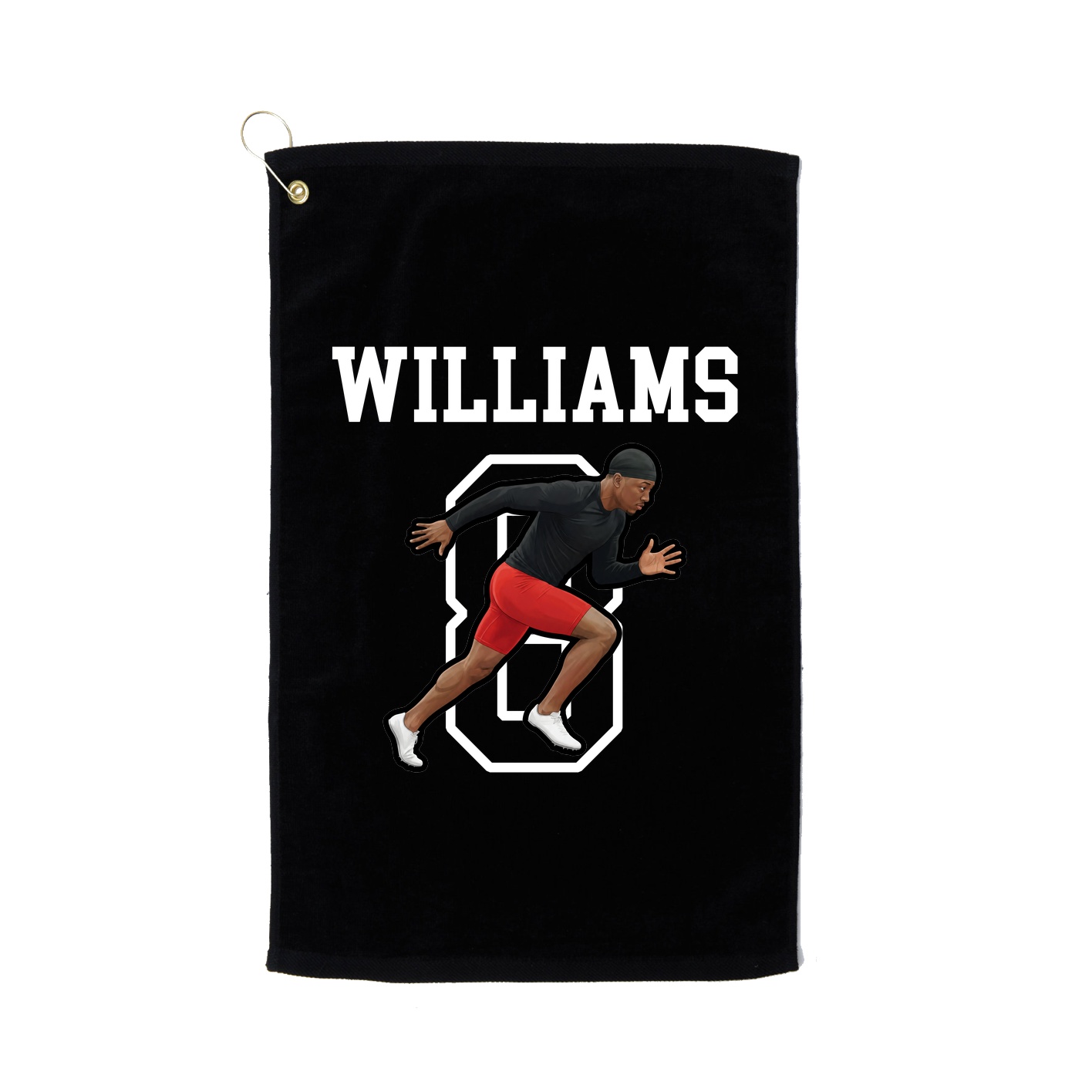 Golf Towel — Shirsey in Black
