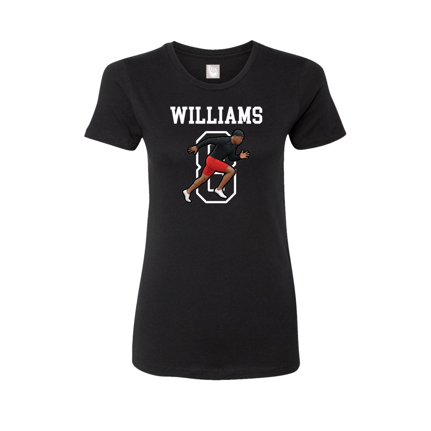 Fitted Women's Tee — Shirsey in Black