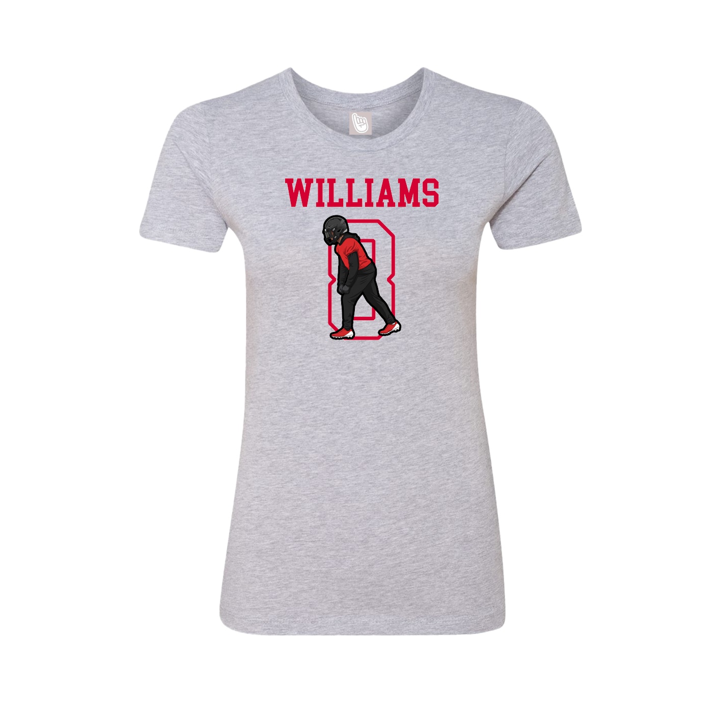 Fitted Women's Tee — Shirsey in Grey