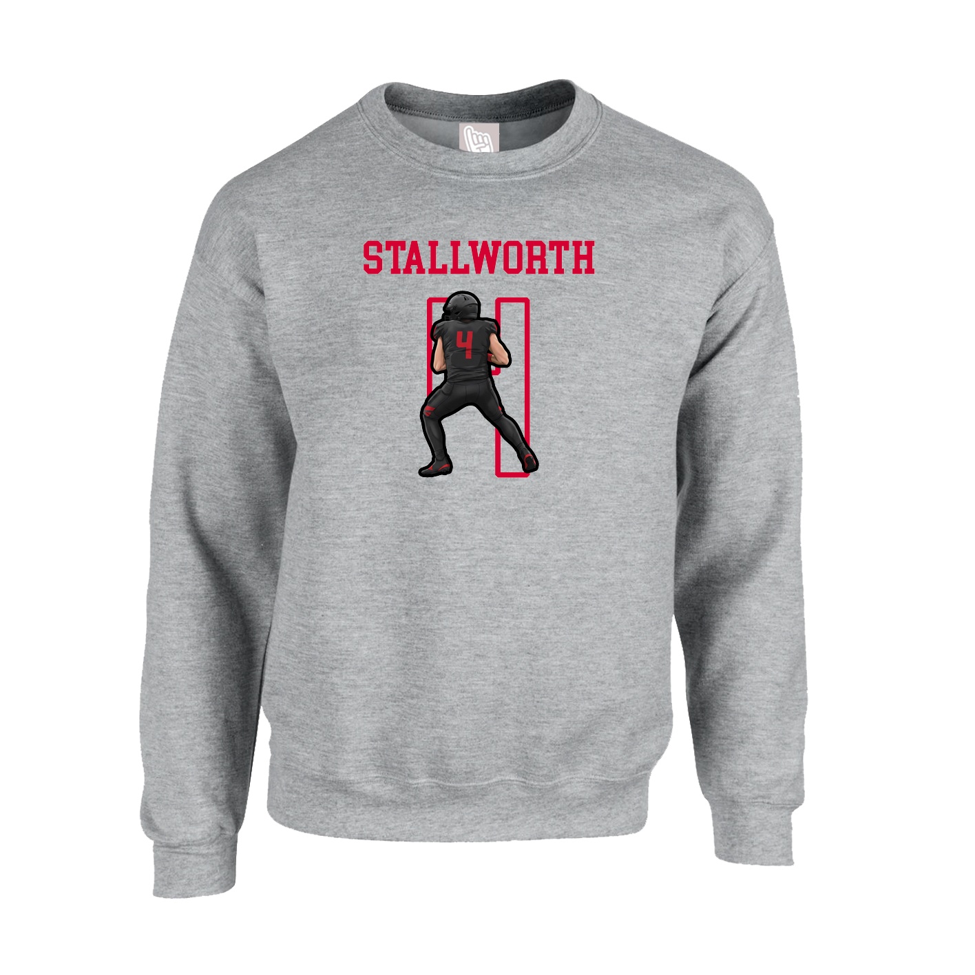 Fleece Crew — Shirsey in Grey