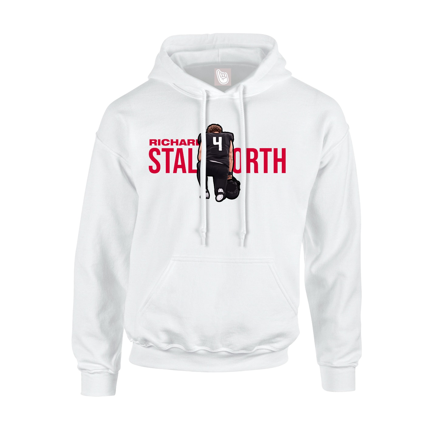 Hoodie — Player Name in White
