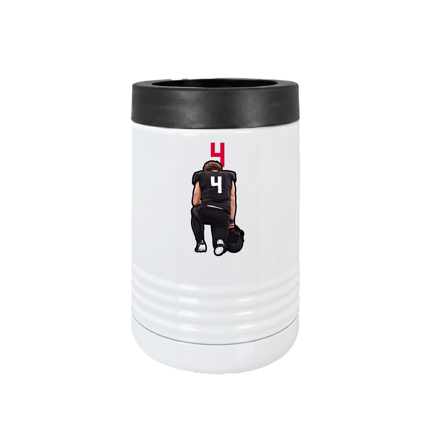 Beverage Holder — Number Top in White