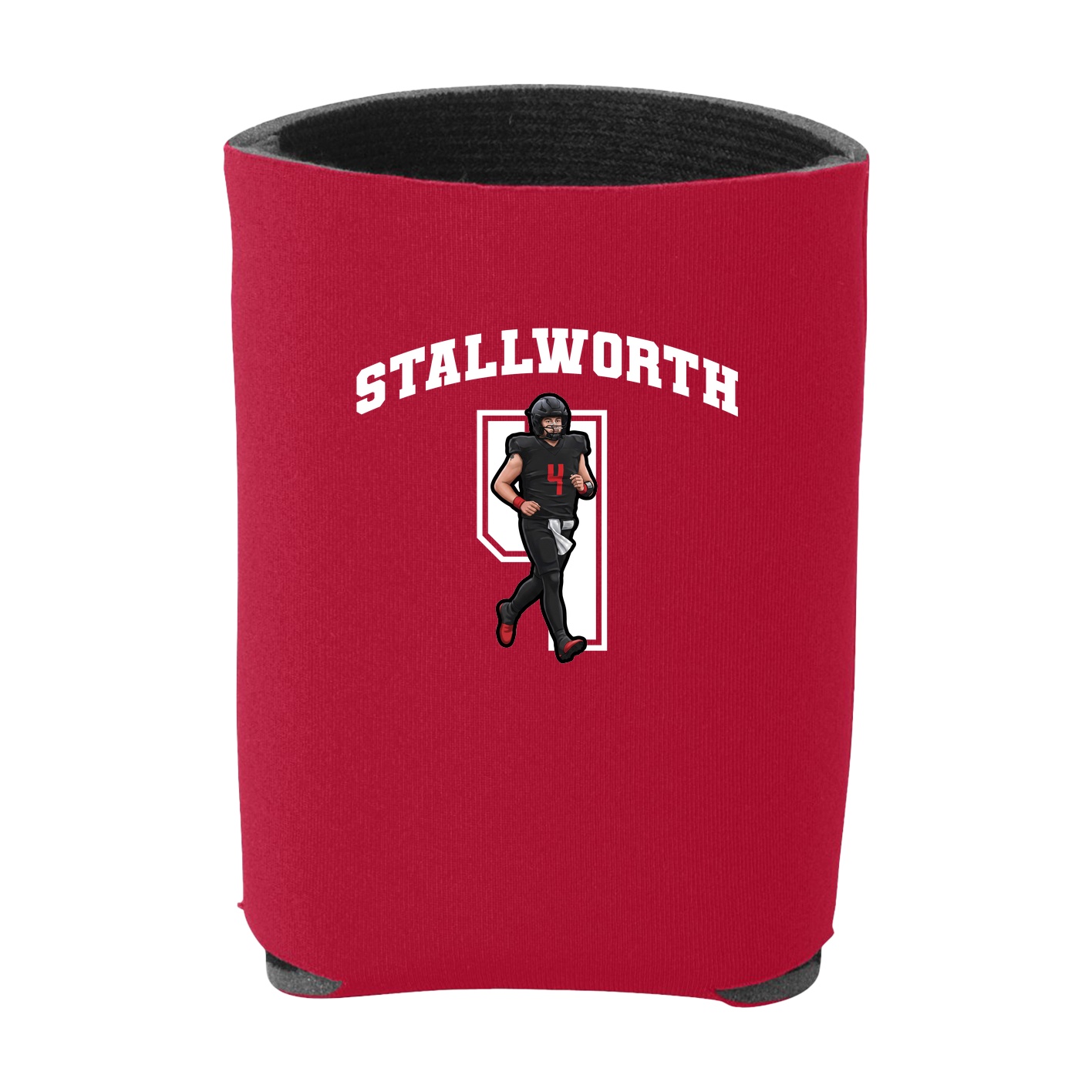 Can Holder — Number in Red