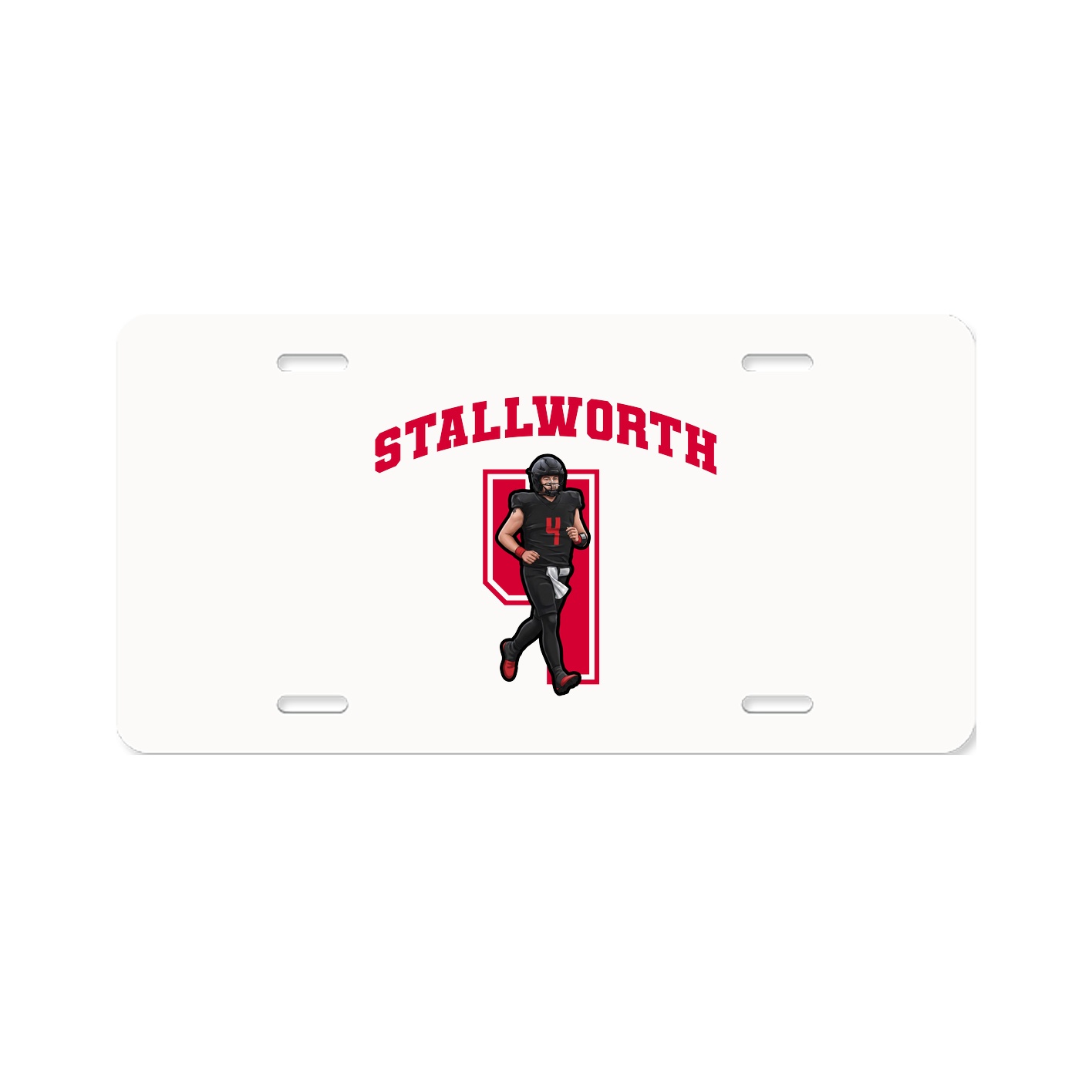 License Plate — Number in Classic