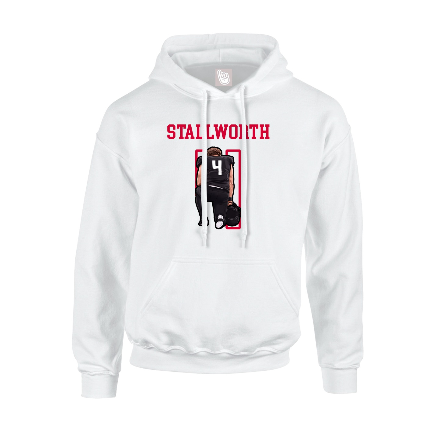 Youth Hoodie — Shirsey in White
