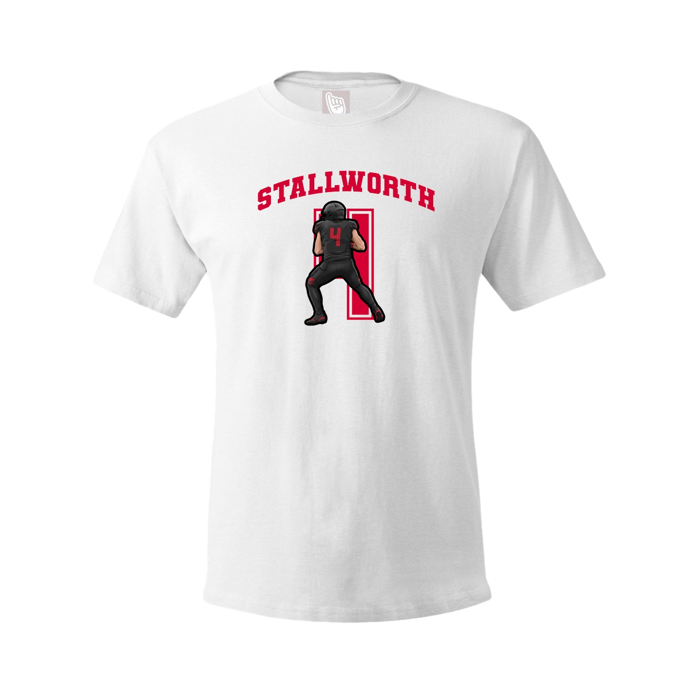Tee — Number in White