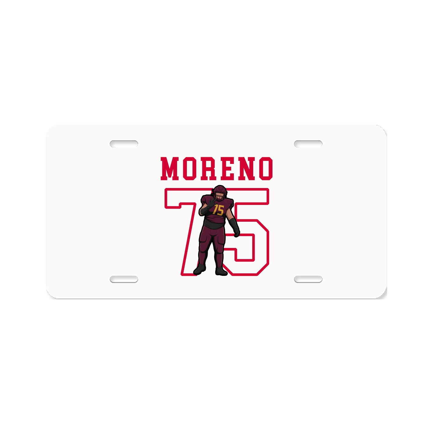 License Plate — Shirsey in Classic