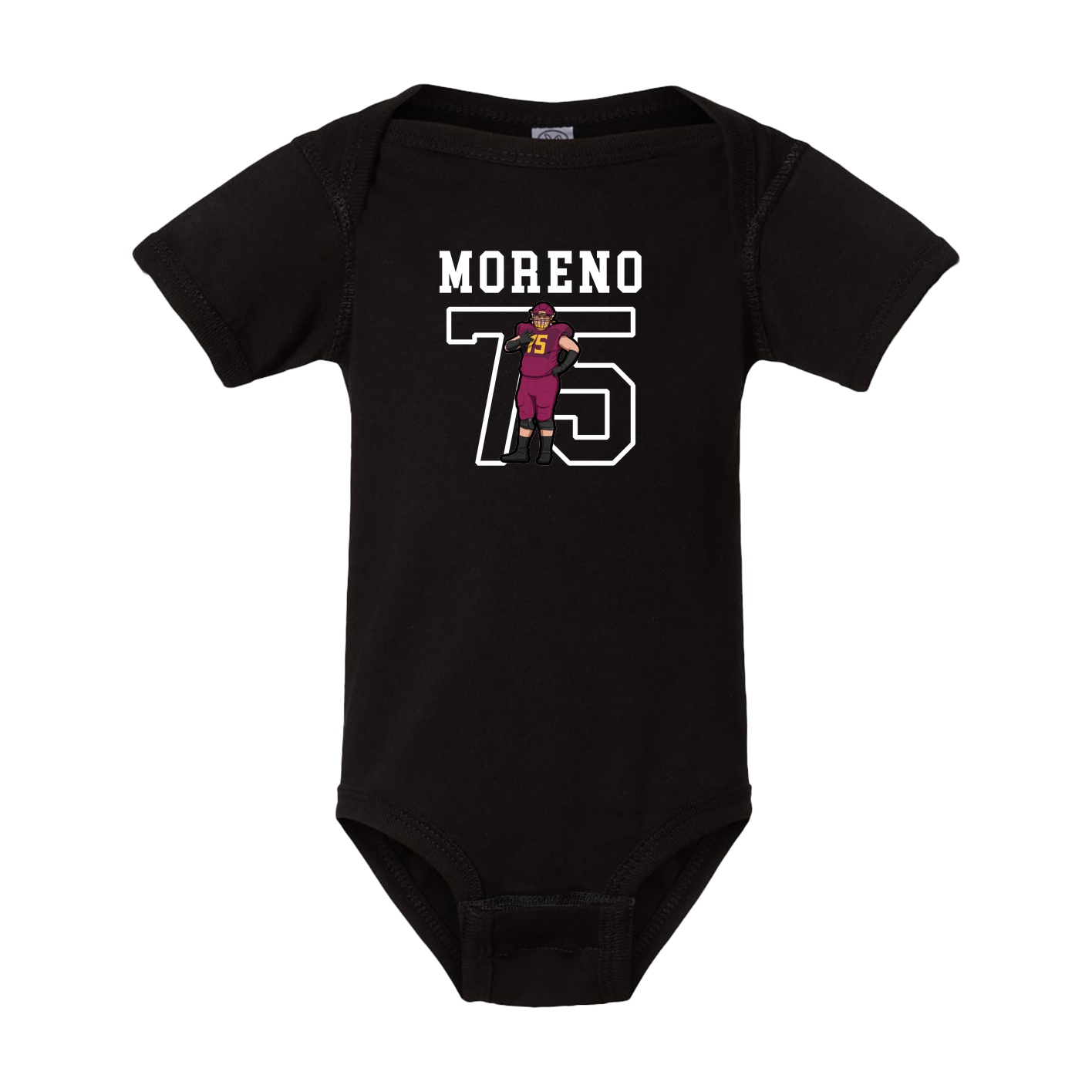 Baby Onesie — Shirsey in Black