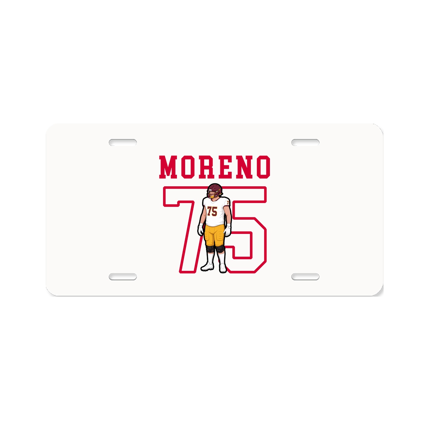 License Plate — Shirsey in Classic