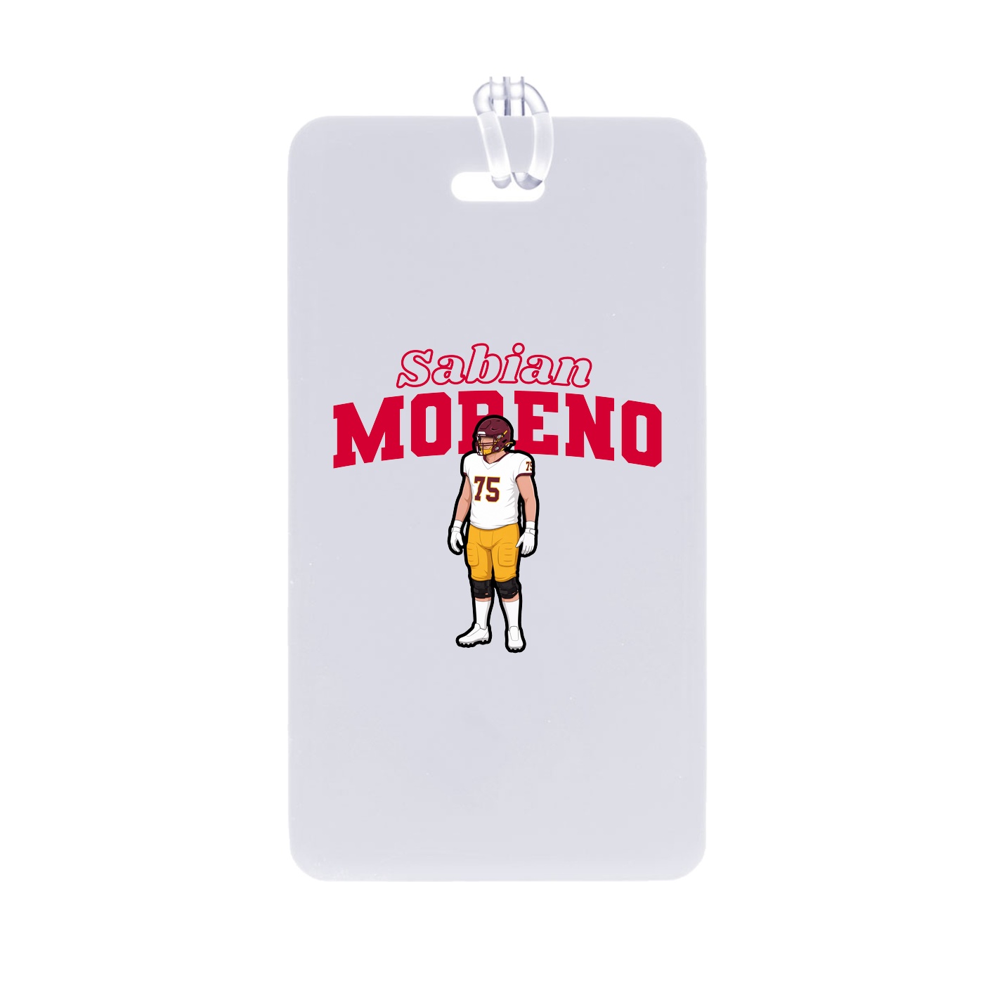 Bag Tag — Name Arch in Classic
