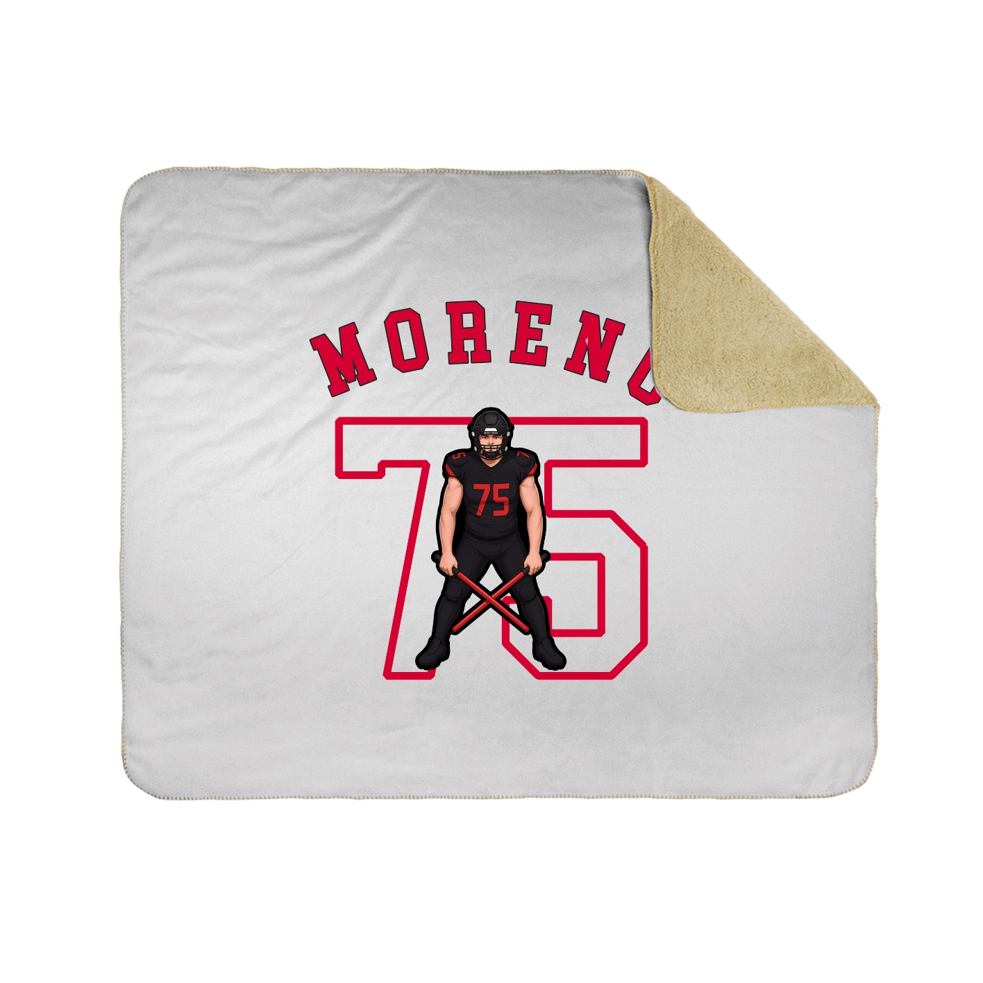 Throw Blanket — Shirsey Arch in White
