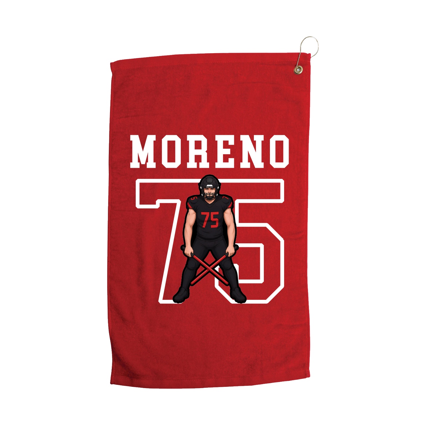 Golf Towel — Shirsey in Red