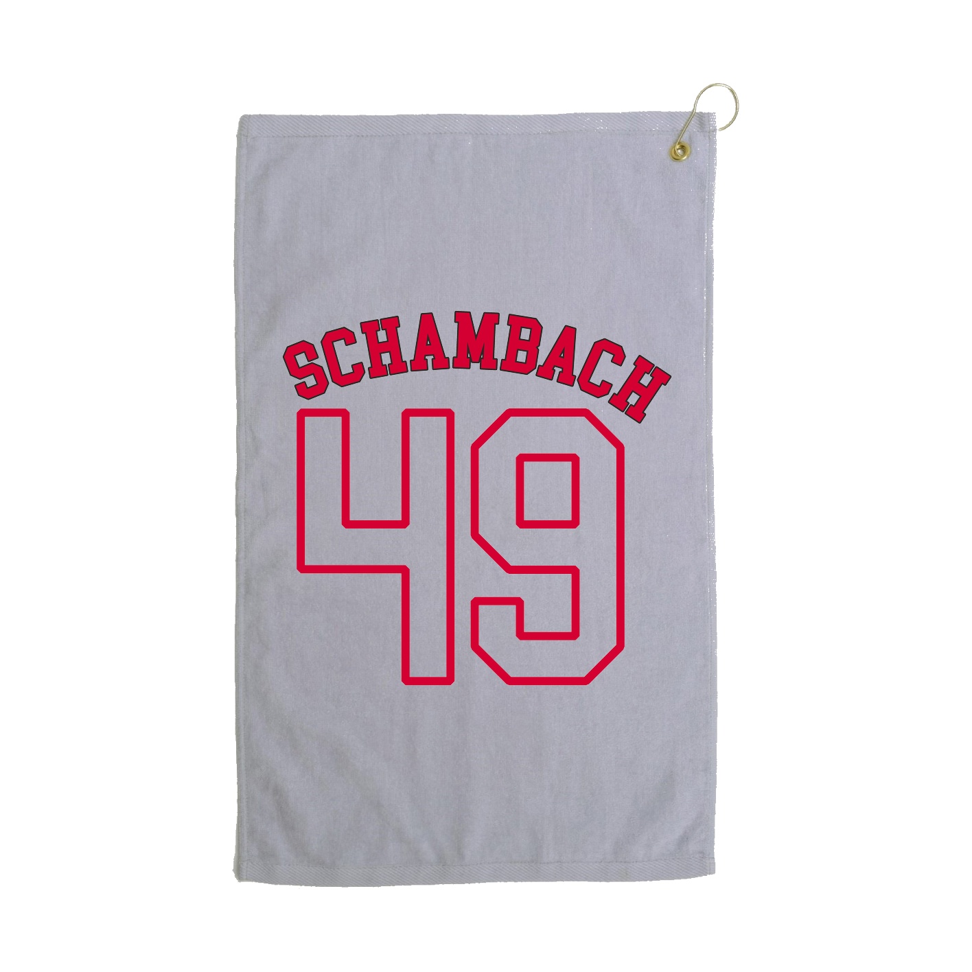 Golf Towel — Shirsey Arch in Grey