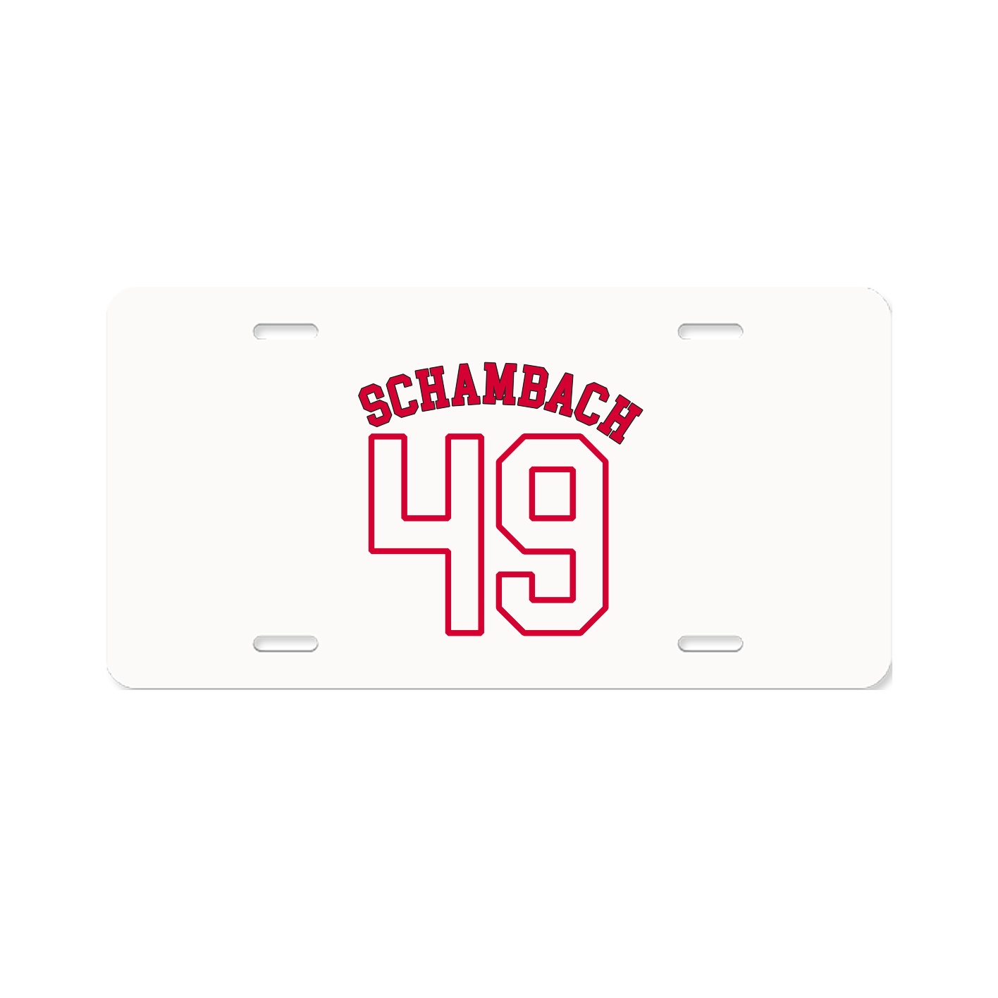License Plate — Shirsey Arch in Classic
