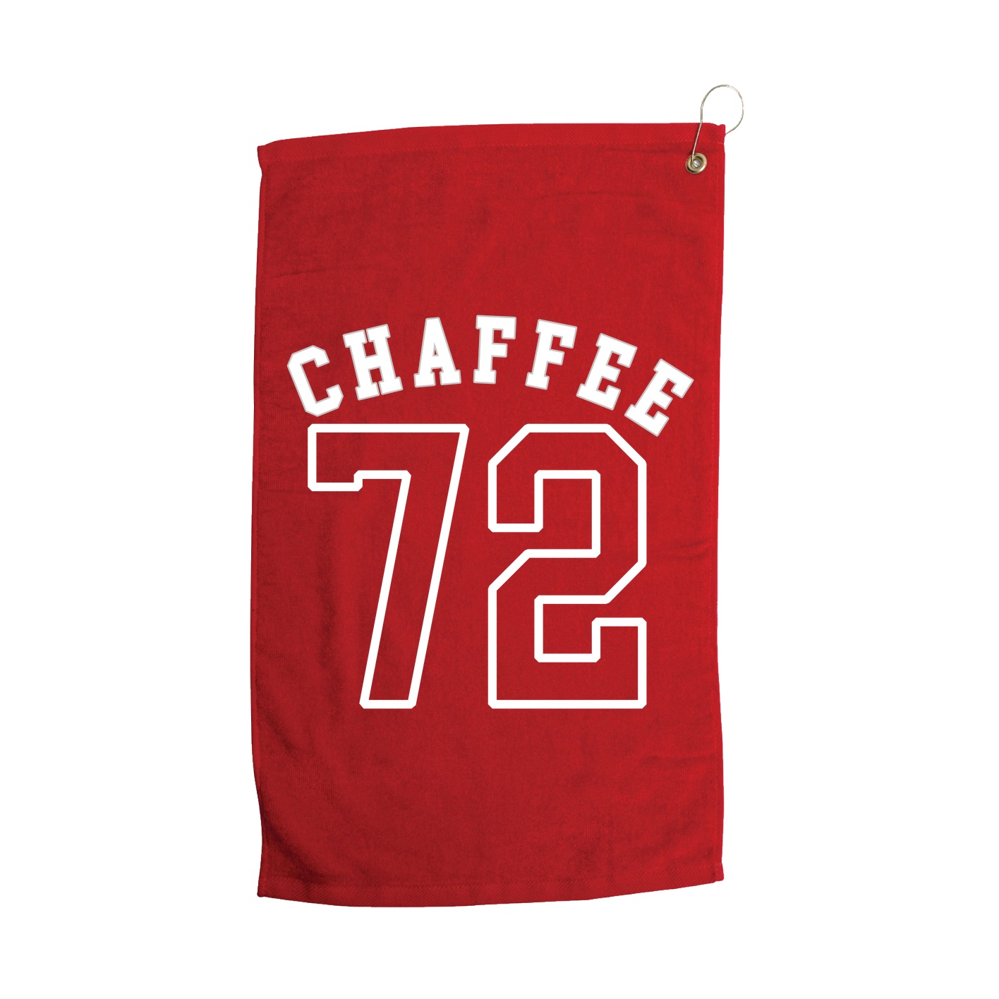 Golf Towel — Shirsey Arch in Red