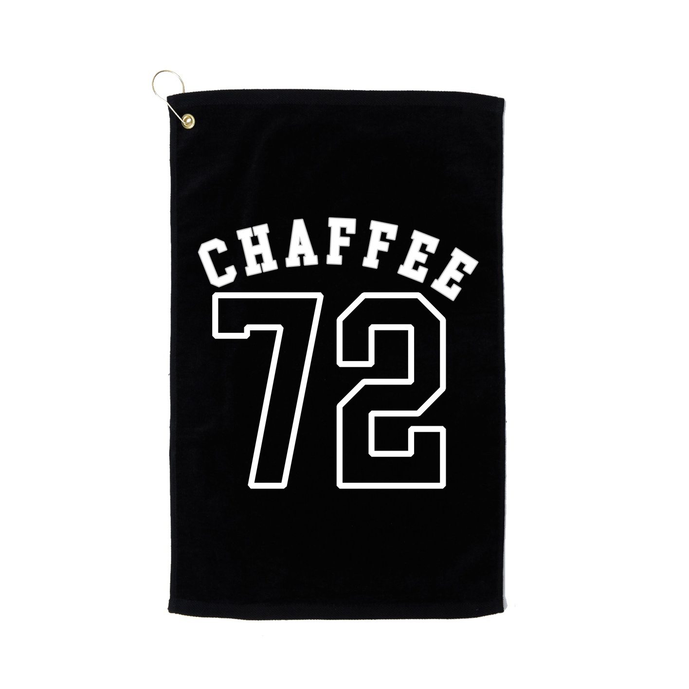 Golf Towel — Shirsey Arch in Black