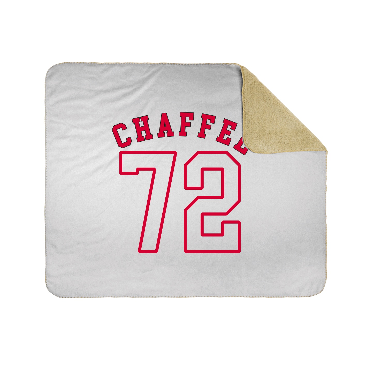 Throw Blanket — Shirsey Arch in White