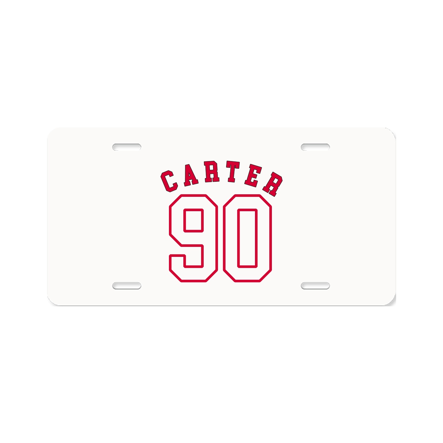 License Plate — Shirsey Arch in Classic