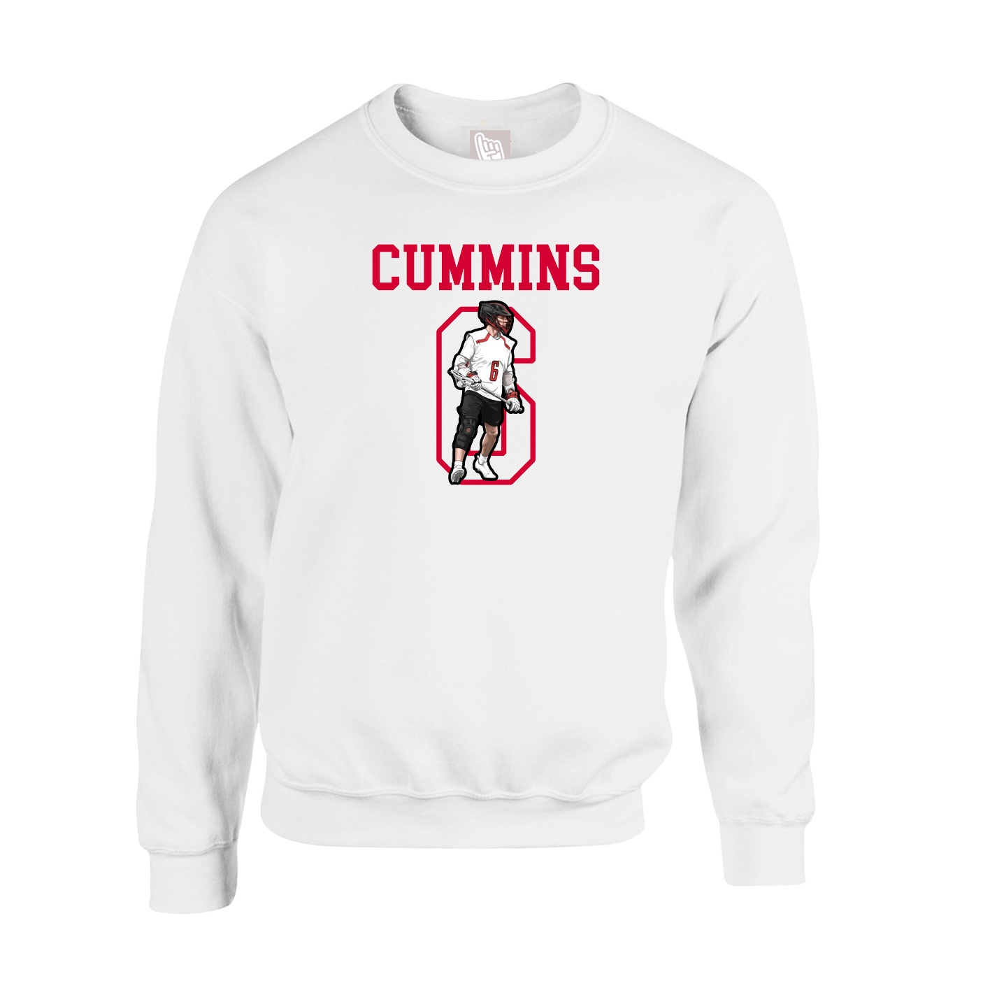 Fleece Crew — Shirsey in White