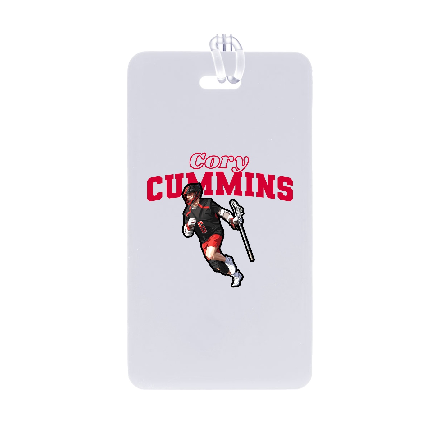 Bag Tag — Name Arch in Classic