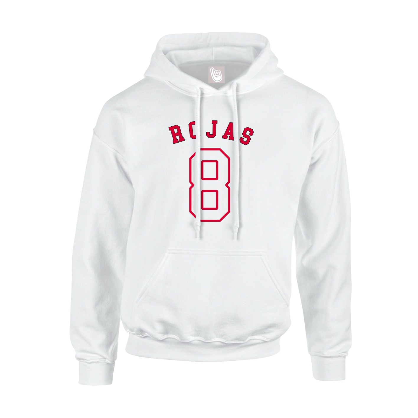 Youth Hoodie — Shirsey Arch in White