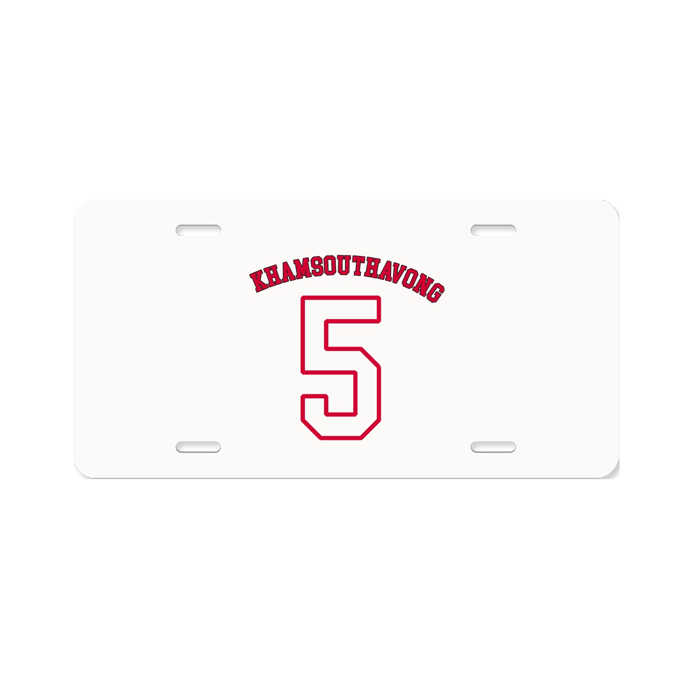 License Plate — Shirsey Arch in Classic