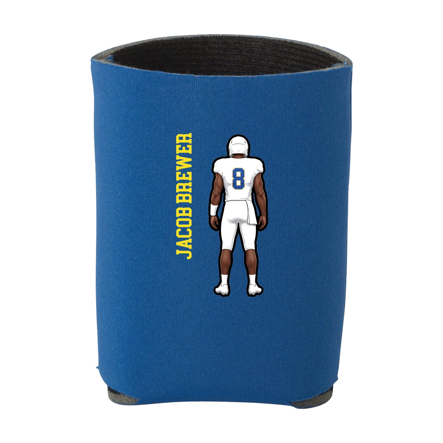 Can Holder — Name Vertical in Royal